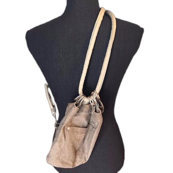 Kenneth Cole Denim Backpack - Picture 1 of 10